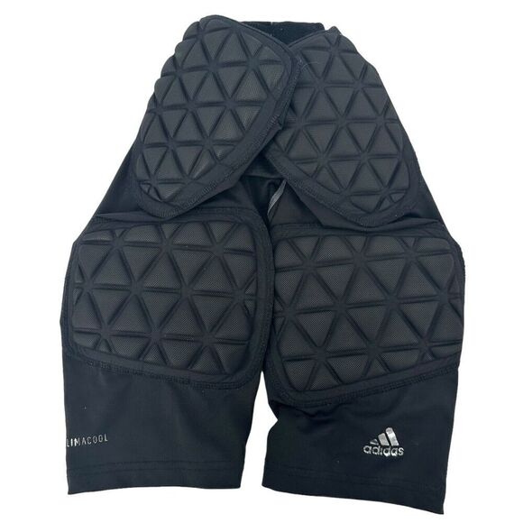 Adidas Padded Compression Football Shorts Youth Boys Size M Black Climacool Gear - Picture 5 of 7